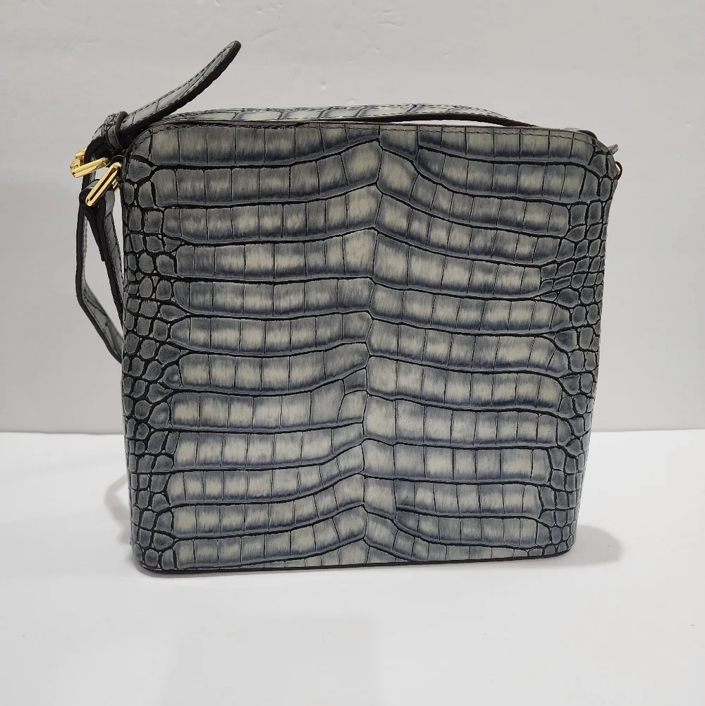 Ainifeel Croc Embossed Crossbody Bag - Picture 3 of 16